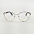 ÓCULOS DE GRAU TRITON EYEWEAR GATINHO METAL DOURADO - Imagem 2