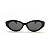 ÓCULOS DE SOL TRITON EYEWEAR OVAL ACETATO PRETO - Imagem 2