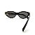 ÓCULOS DE SOL TRITON EYEWEAR OVAL ACETATO PRETO - Imagem 3