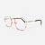 ARMAÇÃO DE GRAU TRITON EYEWEAR QUADRADO METAL - Imagem 4