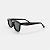 ÓCULOS DE SOL TRITON EYEWEAR INFANTIL QUADRADO ACETATO PRETO - Imagem 1
