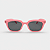 ÓCULOS DE SOL TRITON EYEWEAR INFANTIL QUADRADO ACETATO ROSA - Imagem 2