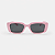 ÓCULOS DE SOL TRITON EYEWEAR INFANTIL RETANGULAR ACETATO ROSA - Imagem 2