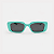 ÓCULOS DE SOL TRITON EYEWEAR INFANTIL RETANGULAR ACETATO VERDE - Imagem 2