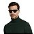 ÓCULOS DE SOL TRITON EYEWEAR POLARIZADO QUADRADO ACETATO PRETO - Imagem 2