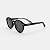 ÓCULOS DE SOL TRITON EYEWEAR POLARIZADO REDONDO ACETATO PRETO - Imagem 1