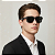 ÓCULOS DE SOL TRITON EYEWEAR POLARIZADO QUADRADO ACETATO PRETO FOSCO - Imagem 2