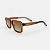 ÓCULOS DE SOL TRITON EYEWEAR POLARIZADO QUADRADO ACETATO MARROM - Imagem 1