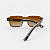 ÓCULOS DE SOL TRITON EYEWEAR POLARIZADO QUADRADO ACETATO MARROM - Imagem 3