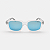ÓCULOS DE SOL TRITON EYEWEAR POLARIZADO QUADRADO ACETATO TRANSPARENTE - Imagem 2