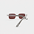 ÓCULOS DE SOL TRITON EYEWEAR POLARIZADO QUADRADO ACETATO TRANSPARENTE - Imagem 3