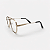 ARMAÇÃO DE GRAU TRITON EYEWEAR AVIADOR METAL DOURADO - Imagem 1