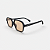 ÓCULOS DE SOL TRITON EYEWEAR QUADRADO ACETATO PRETO FOSCO - Imagem 1