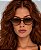 ÓCULOS DE SOL TRITON EYEWEAR QUADRADO ACETATO MARROM TARTARUGA - Imagem 2