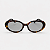 ÓCULOS DE SOL TRITON EYEWEAR ACETATO OVAL MARROM TARTARUGA - Imagem 3