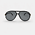 ÓCULOS DE SOL TRITON EYEWEAR AVIADOR ACETATO PRETO - Imagem 2