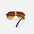 ÓCULOS DE SOL TRITON EYEWEAR AVIADOR ACETATO MARROM TARTARUGA - Imagem 3