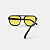 ÓCULOS DE SOL TRITON EYEWEAR AVIADOR ACETATO PRETO - Imagem 3