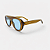 ÓCULOS DE SOL TRITON EYEWEAR AVIADOR ACETATO MARROM - Imagem 1