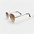 ÓCULOS DE SOL TRITON EYEWEAR QUADRADO METAL DOURADO - Imagem 1