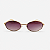ÓCULOS DE SOL TRITON EYEWEAR OVAL METAL DOURADO - Imagem 2