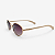 ÓCULOS DE SOL TRITON EYEWEAR OVAL METAL DOURADO - Imagem 1