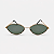 ÓCULOS DE SOL TRITON EYEWEAR OVAL METAL DOURADO - Imagem 3