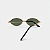 ÓCULOS DE SOL TRITON EYEWEAR OVAL METAL DOURADO - Imagem 4