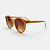 ÓCULOS DE SOL TRITON EYEWEAR REDONDO ACETATO NUDE - Imagem 1