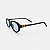 ÓCULOS DE SOL TRITON EYEWEAR OVAL ACETATO PRETO - Imagem 1