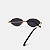ÓCULOS DE SOL TRITON EYEWEAR OVAL METAL DOURADO - Imagem 3