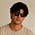 ÓCULOS DE SOL TRITON EYEWEAR REDONDO ACETATO PRETO - Imagem 2