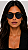 ÓCULOS DE SOL TRITON EYEWEAR REDONDO ACETATO PRETO - Imagem 3