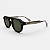ÓCULOS DE SOL TRITON EYEWEAR REDONDO ACETATO PRETO FOSCO - Imagem 1