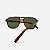 ÓCULOS DE SOL TRITON EYEWEAR AVIADOR ACETATO MARROM TARTARUGA - Imagem 5