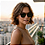 ÓCULOS DE SOL TRITON EYEWEAR AVIADOR ACETATO MARROM TARTARUGA - Imagem 2