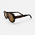ÓCULOS DE SOL TRITON EYEWEAR RETANGULAR ACETATO MARROM TARTARUGA - Imagem 1