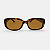ÓCULOS DE SOL TRITON EYEWEAR RETANGULAR ACETATO MARROM TARTARUGA - Imagem 2