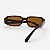 ÓCULOS DE SOL TRITON EYEWEAR RETANGULAR ACETATO MARROM TARTARUGA - Imagem 4