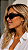 ÓCULOS DE SOL TRITON EYEWEAR RETANGULAR ACETATO MARROM TARTARUGA - Imagem 5