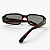 ÓCULOS DE SOL TRITON EYEWEAR RETANGULAR ACETATO MARROM TARTARUGA - Imagem 3