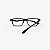 ARMAÇÃO DE GRAU CLIP-ON TRITON EYEWEAR RETANGULAR ACETATO PRETO - Imagem 4