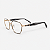 ARMAÇÃO DE GRAU TRITON EYEWEAR QUADRADO DOURADO COM PRETO - Imagem 1