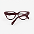 ARMAÇÃO DE GRAU TRITON EYEWEAR GATINHO ACETATO VINHO - Imagem 3