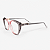 ARMAÇÃO DE GRAU TRITON EYEWEAR GATINHO ACETATO ROSA E CINZA - Imagem 1