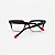 ARMAÇÃO DE GRAU TRITON EYEWEAR QUADRADO ACETATO ROXO COM BEGE - Imagem 3