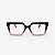 ARMAÇÃO DE GRAU TRITON EYEWEAR QUADRADO ACETATO ROXO COM BEGE - Imagem 2