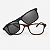 ARMAÇÃO DE GRAU CLIP-ON TRITON EYEWEAR RETANGULAR ACETATO MARROM - Imagem 2