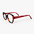 ARMAÇÃO DE GRAU TRITON EYEWEAR GATINHO ACETATO VERMELHO - Imagem 2