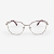 ARMAÇÃO DE GRAU TRITON EYEWEAR GATINHO METAL PRATA COM ROSA - Imagem 2